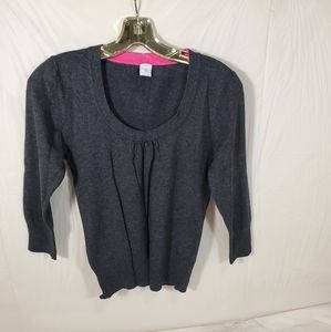 NEW LOOK Girl Size 12 Gray Sweater